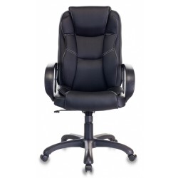 Кресло руководителя Бюрократ CH-839 черный Leather Black искусственная кожа крестовина пластик