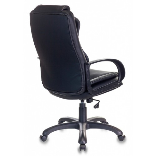 Кресло руководителя Бюрократ CH-839 черный Leather Black искусственная кожа крестовина пластик