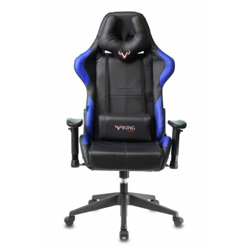 Кресло игровое Zombie VIKING 5 AERO черный/синий искусственная кожа с подголов. крестовина пластик