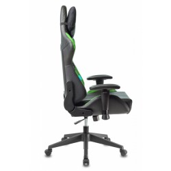 Кресло игровое Zombie VIKING 5 AERO черный/салатовый искусственная кожа с подголов. крестовина пластик