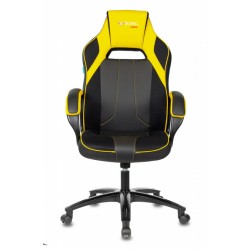 Кресло игровое Zombie VIKING 2 AERO черный/желтый искусст.кожа/ткань крестовина пластик