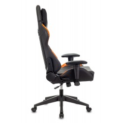 Кресло игровое Zombie VIKING 5 AERO черный/оранжевый искусственная кожа с подголов. крестовина пластик