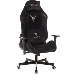 Кресло игровое Knight N1 Fabric черный Light-20 с подголов. крестовина металл