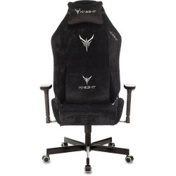 Кресло игровое Knight N1 Fabric черный Light-20 с подголов. крестовина металл