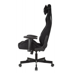 Кресло игровое Knight Outrider черный Light-20 с подголов. крестовина металл