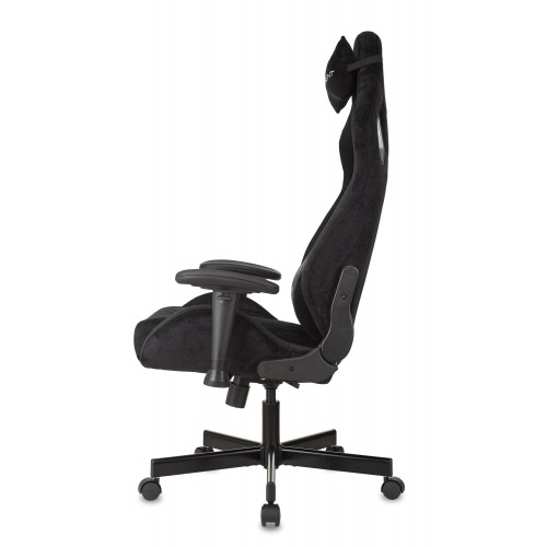 Кресло игровое Knight Outrider черный Light-20 с подголов. крестовина металл
